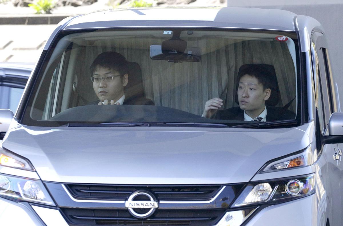 当地时间2019年4月4日,日本东京,日本检方第四次逮捕了日产汽车前董事