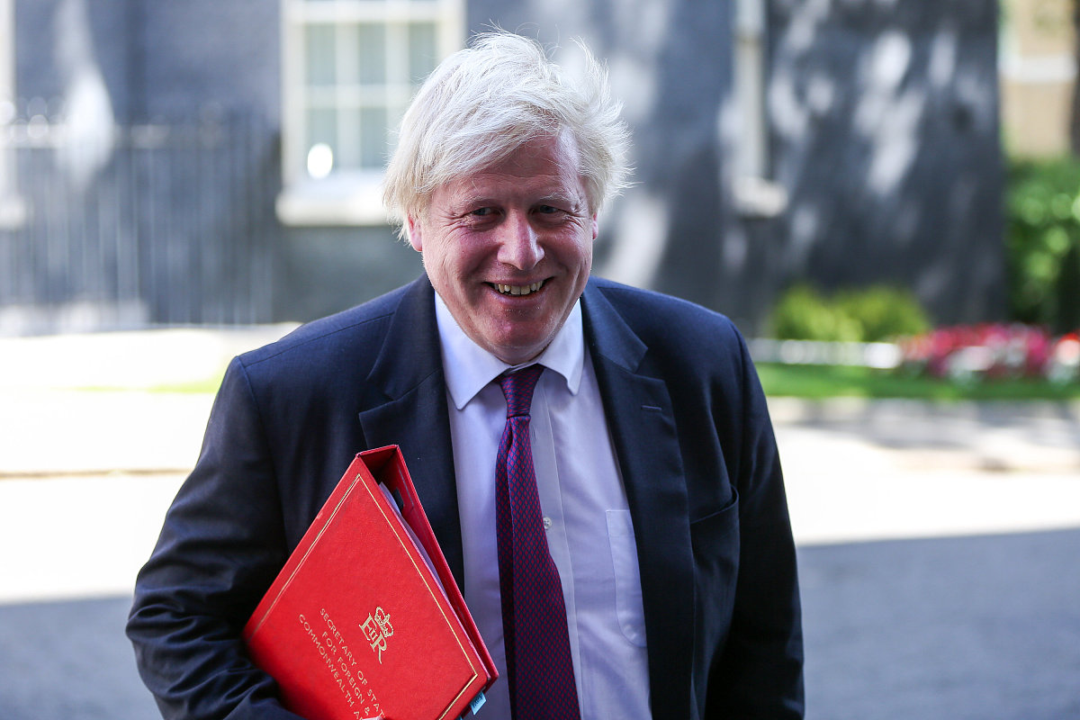 英媒:英国外交大臣鲍里斯宣布辞职(资料图)