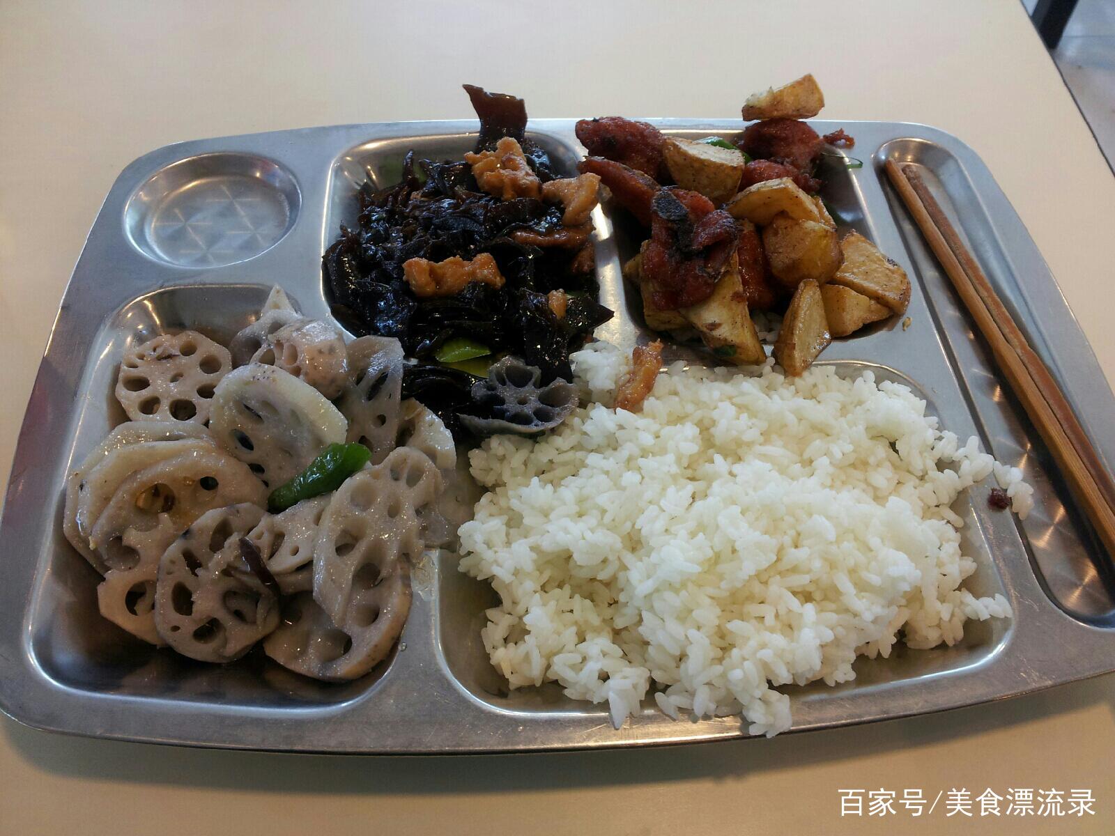 美国学生的午餐,日本学生的午餐,中国学生的午