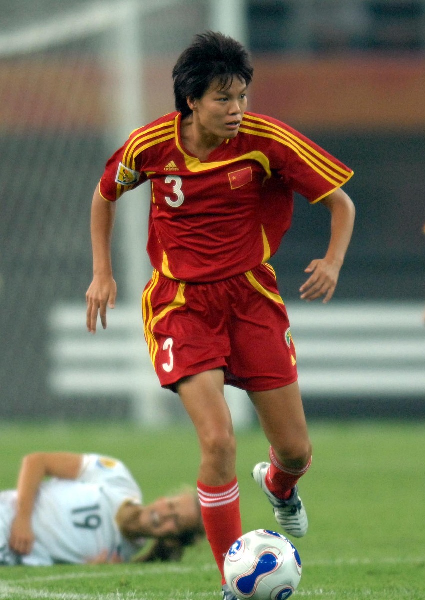 2007年9月20日,中国天津,2007女足<strong>世界</strong>杯d组比赛,中国国家女子足球队2