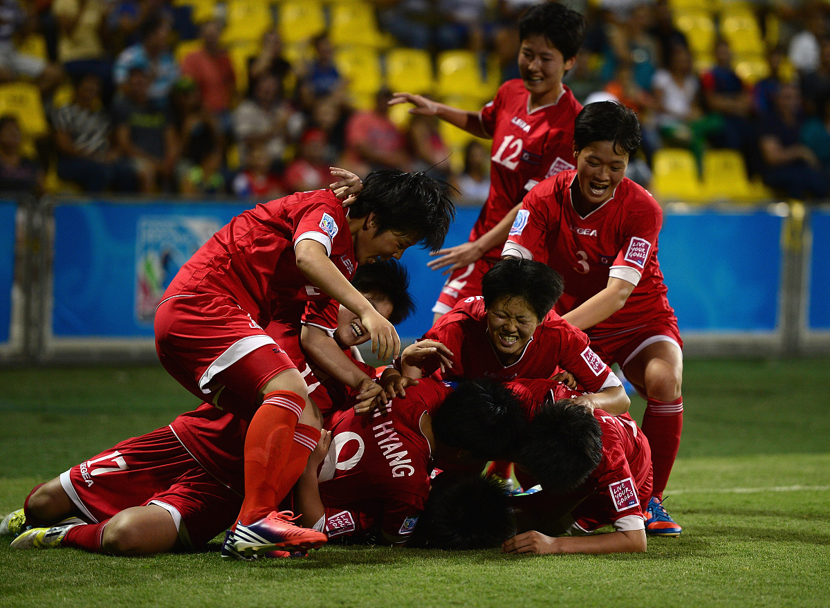 2014年3月18日,哥斯达黎加,2014u17女足世界杯小组赛,朝鲜vs加拿大.**