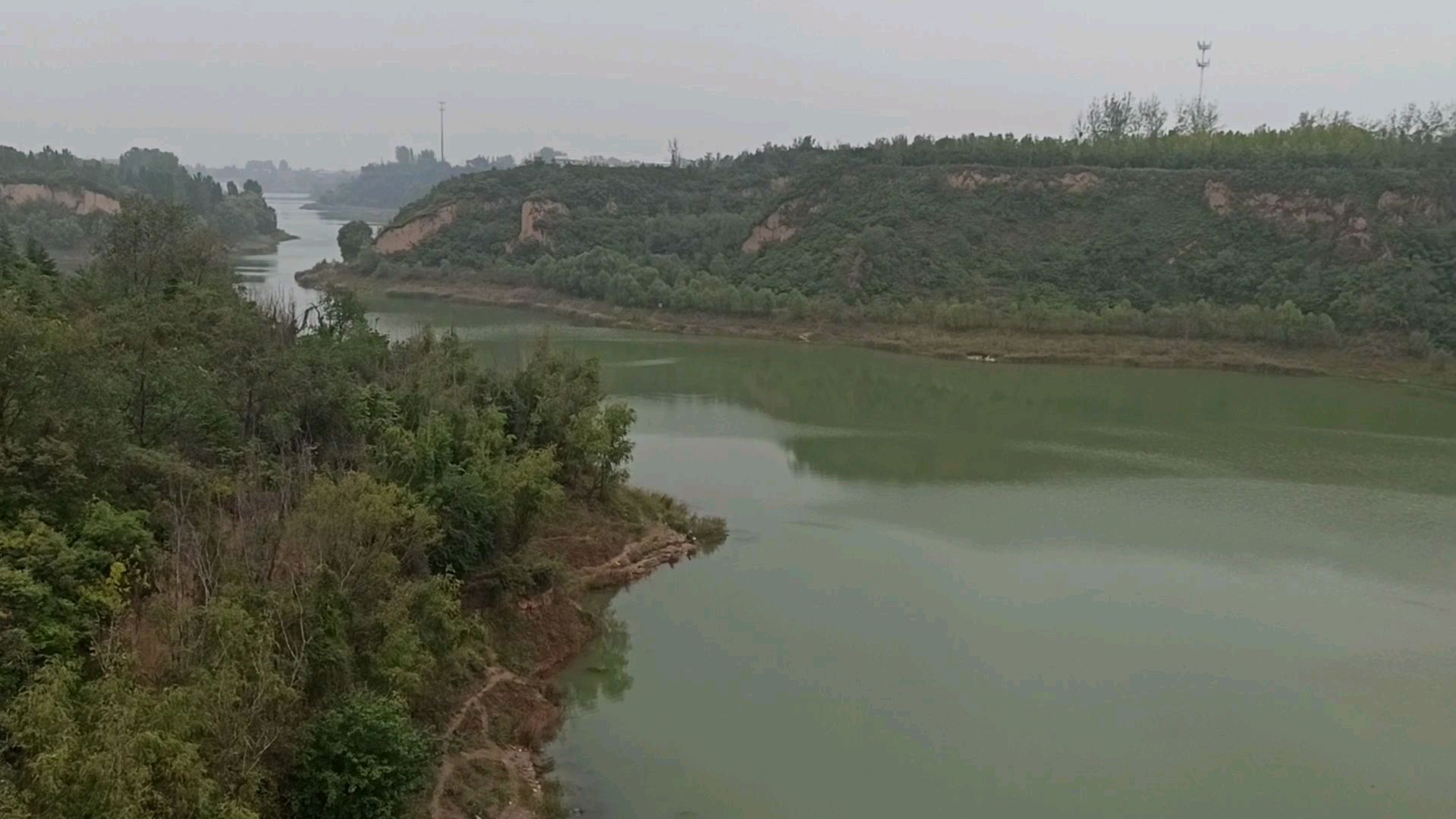 郑州钓鱼好去处,尖岗水库,没见有人收费,带小孩来不方便!