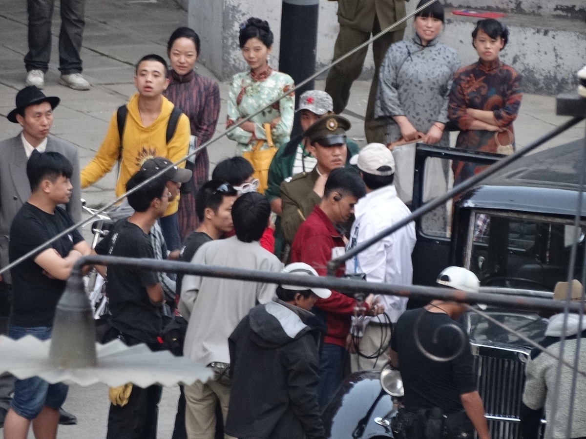 被导演忽悠去当群演