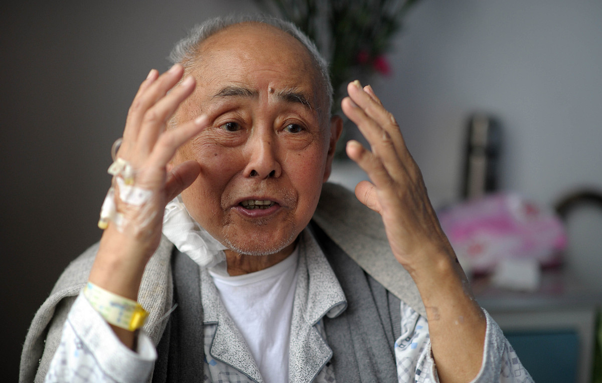 2014年6月24日,重庆,***_***周麟惠教授感觉自己喝尿健身后,健康状况