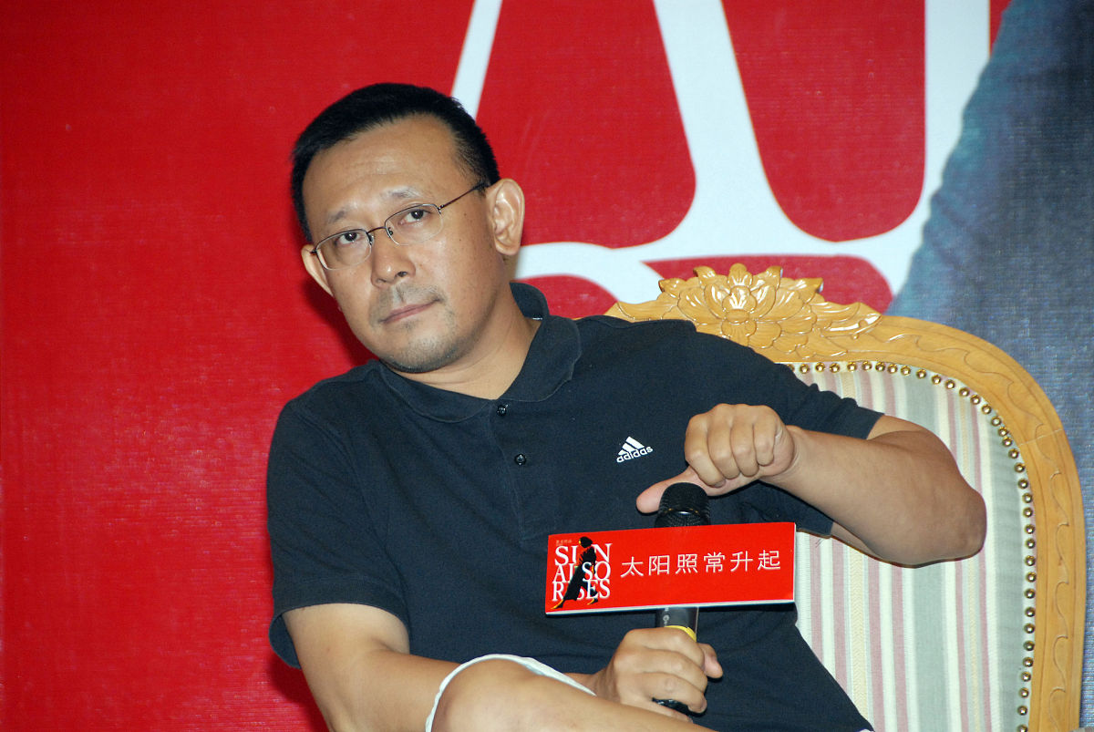 2007年7月26日,北京,影片《太阳照常升起》的官网启动仪式.姜文+++_++