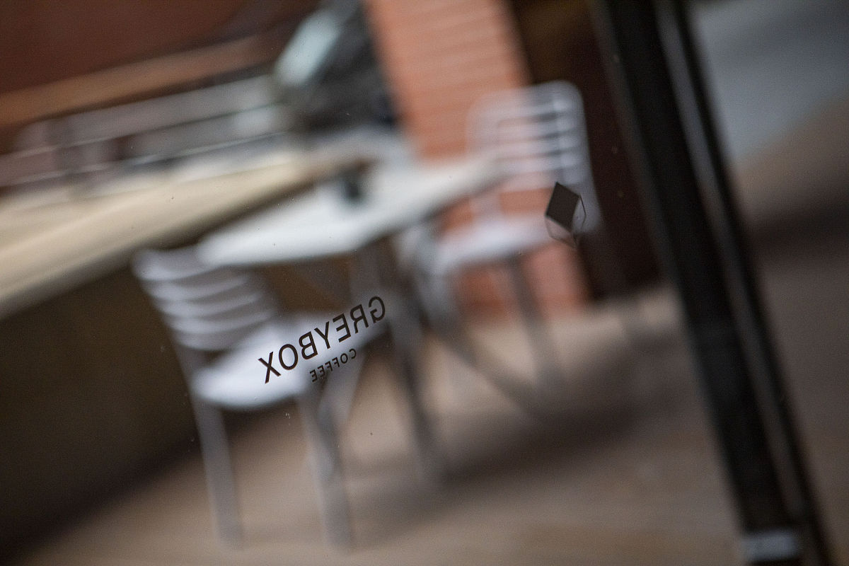 2019年10月8日,上海,eybox coffee是roseonly 公司开设的咖啡连锁店,