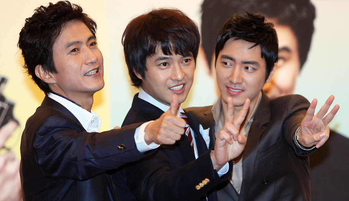 2009年10月12日讯,kbs新周末剧《奇怪的三兄弟》制作发布会.drama sus