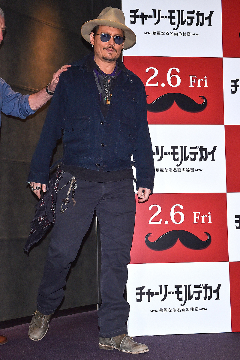 2015年1月28日,日本东京,电影《贵族大盗》发布会举行.***_***tokyo, 