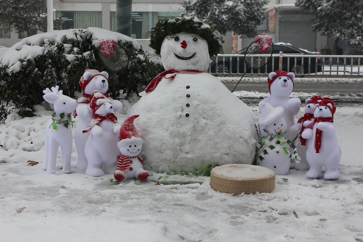 全国大部分地区迎来2018年首场降雪(滚动更新)