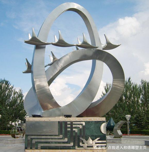 阿城不锈钢校园雕塑 baijiahao.baidu.com