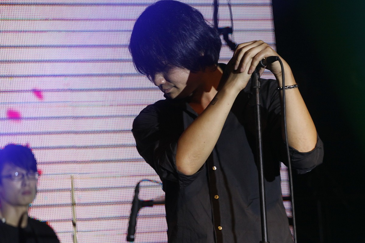 2011年7月31日,北京,由某牌子啤酒主办的"虎啤跨艺界乐队龙虎榜"第二