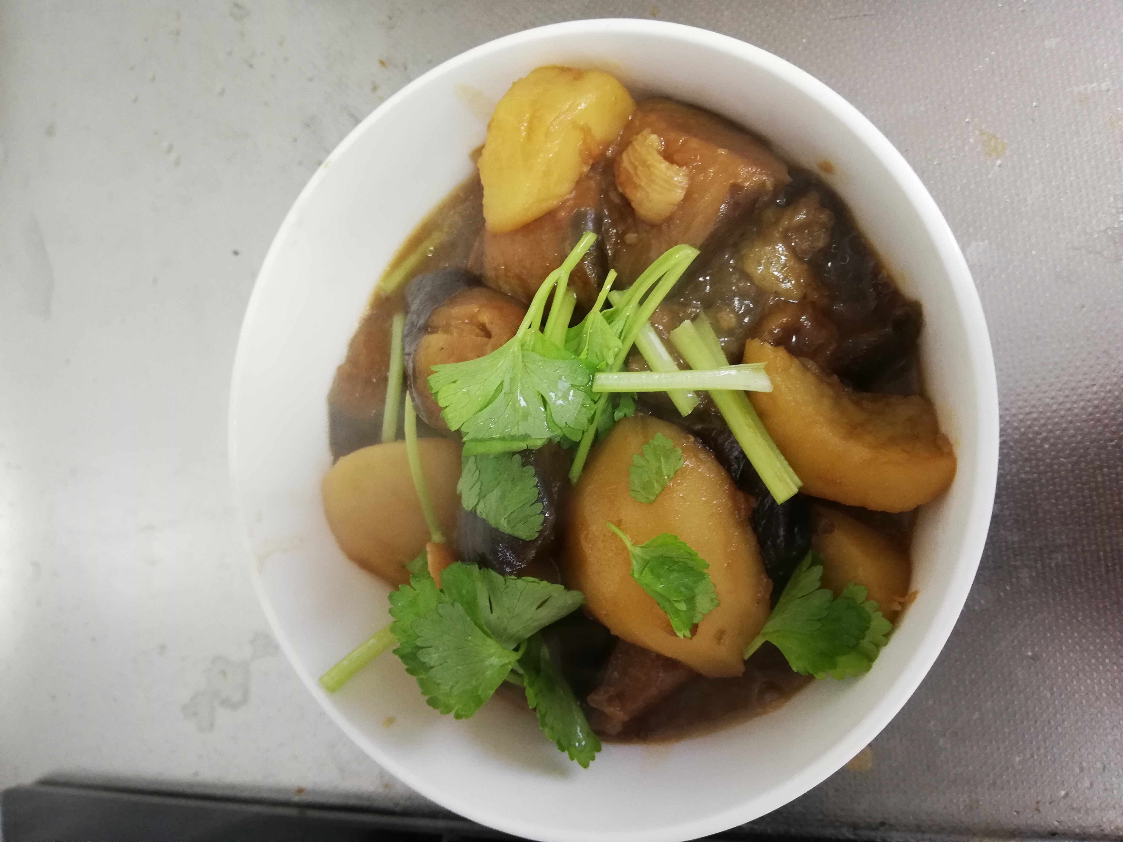 东北菜经典拌饭好担当茄子炖土豆