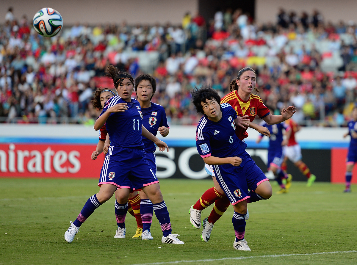 2014年4月4日,哥斯达黎加,2014u17女足世界杯决赛,日本vs西班牙.***_*