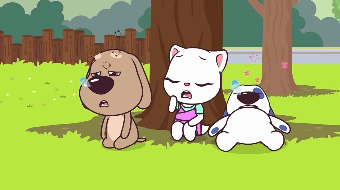 汤姆猫迷你家族:金杰被垃圾车给带走了!