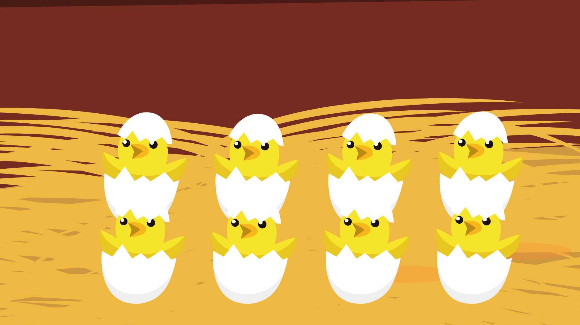 雏鸡们总是一块儿破壳而出,这是它们商量好的吗?