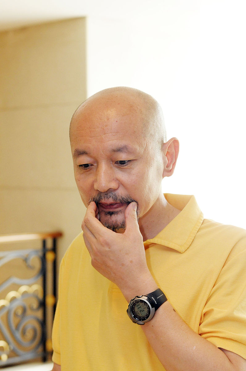 2009年7月1日,北京,电影《气喘吁吁》海报揭幕及官网启动仪式正式举办