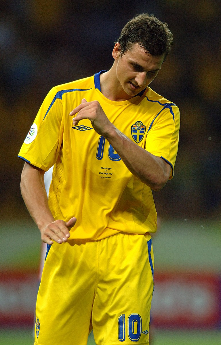 2006年6月15日,世界杯b组,瑞典1-0险胜巴拉圭.伊布拉希莫维奇  zlatan