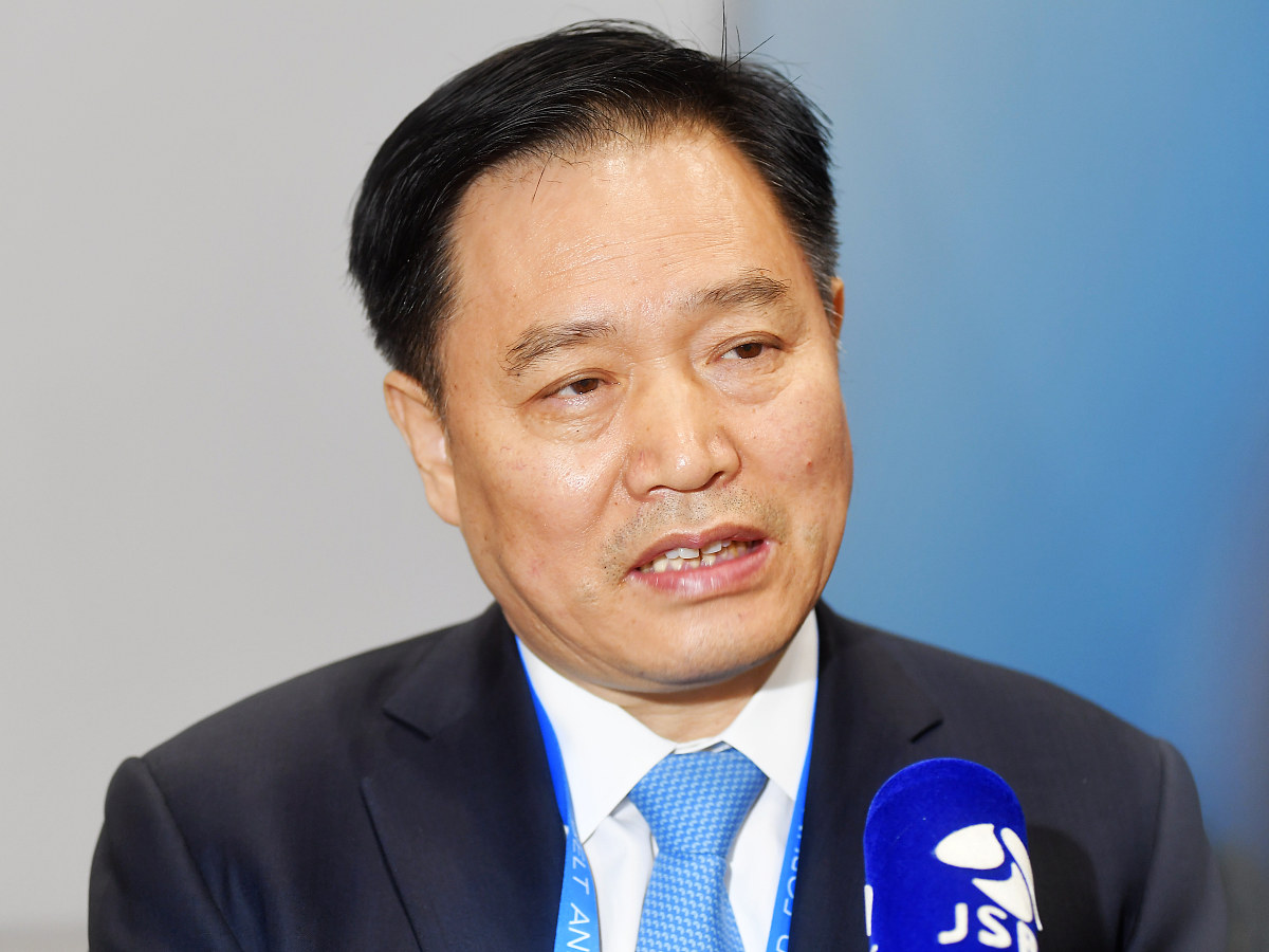 ***_***2017年5月14日,北京,协鑫集团董事长朱共山在"一带一路"论坛新