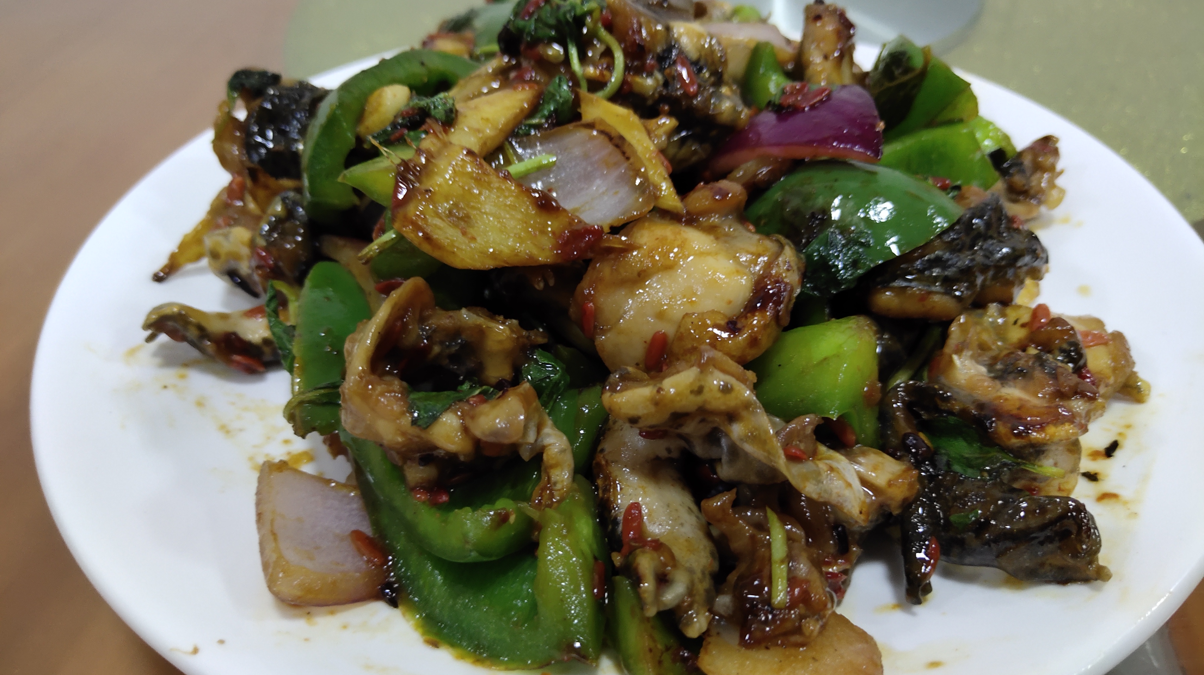 客家菜中的田鸡是这样炒的,一种非常好吃的田鸡做法