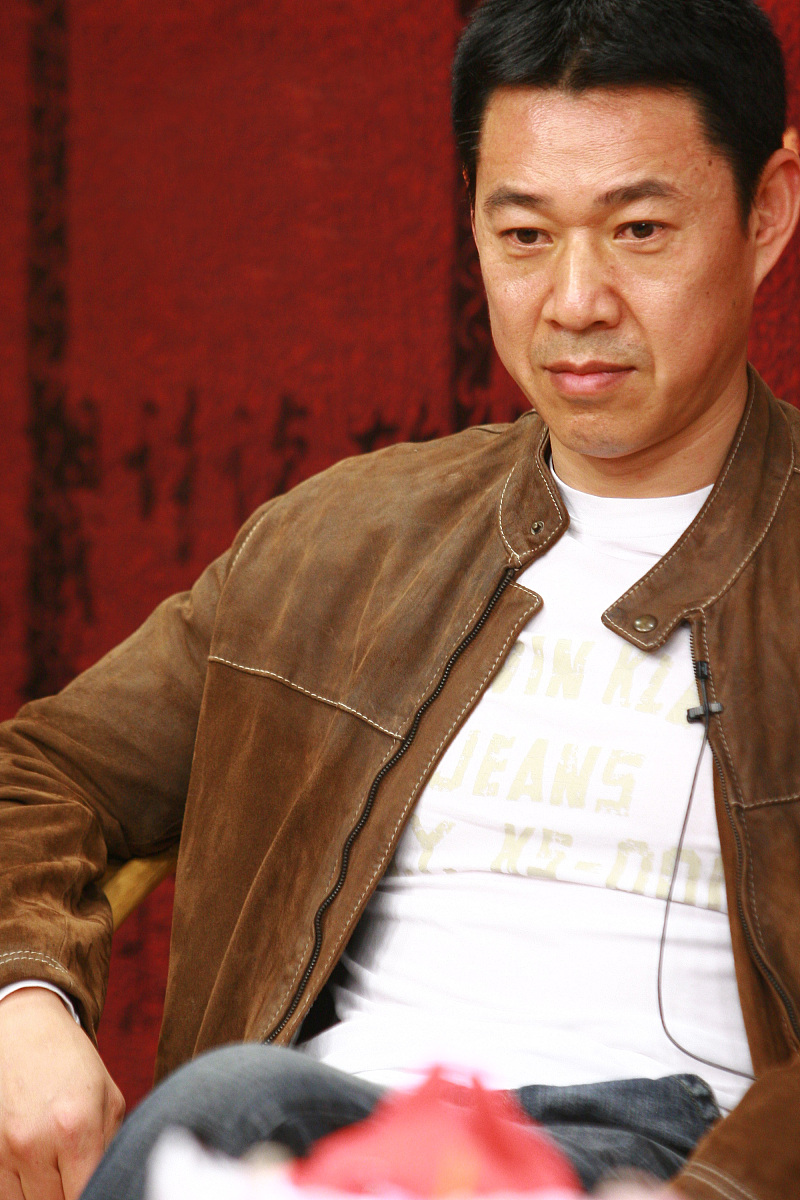 2008年4月23日,北京,电影《赤壁》官网的启动仪式举行.  张丰毅+++_++
