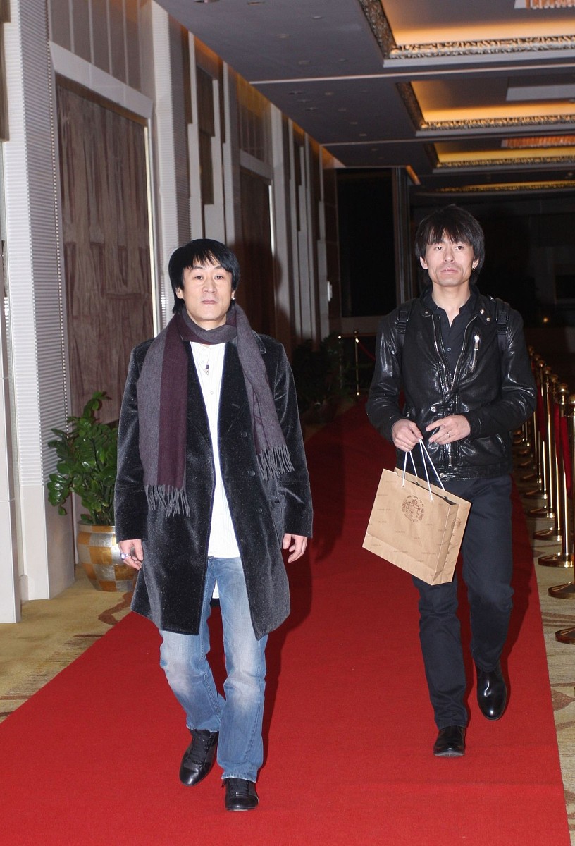 2011年1月19日,北京,亚洲第一位拥有劳斯莱斯的大富翁李晓华在昆仑饭