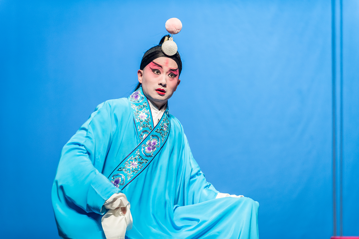 2017年03月15日,上海,上京青年演员上海大剧院演绎京剧《柜中缘》并与