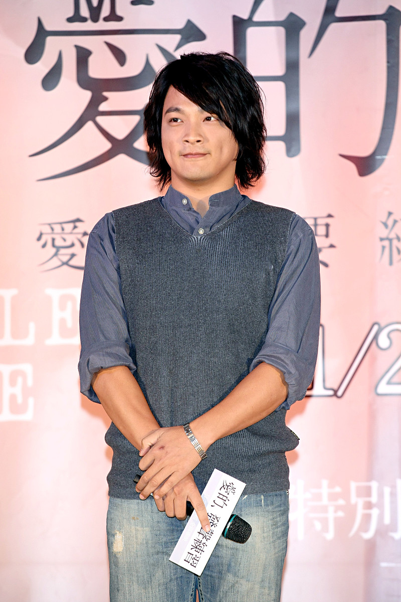 2008年11月18日,台北,电影《爱的发声练习》首映会.东明相+++_+++爱的