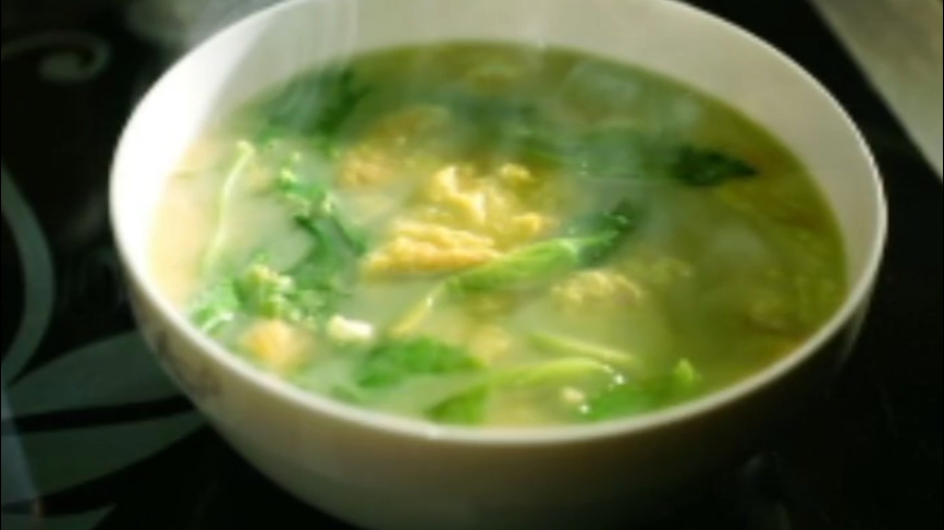 木耳空心菜鸡蛋汤,食材普通做法简单,味儿鲜营养老少皆宜