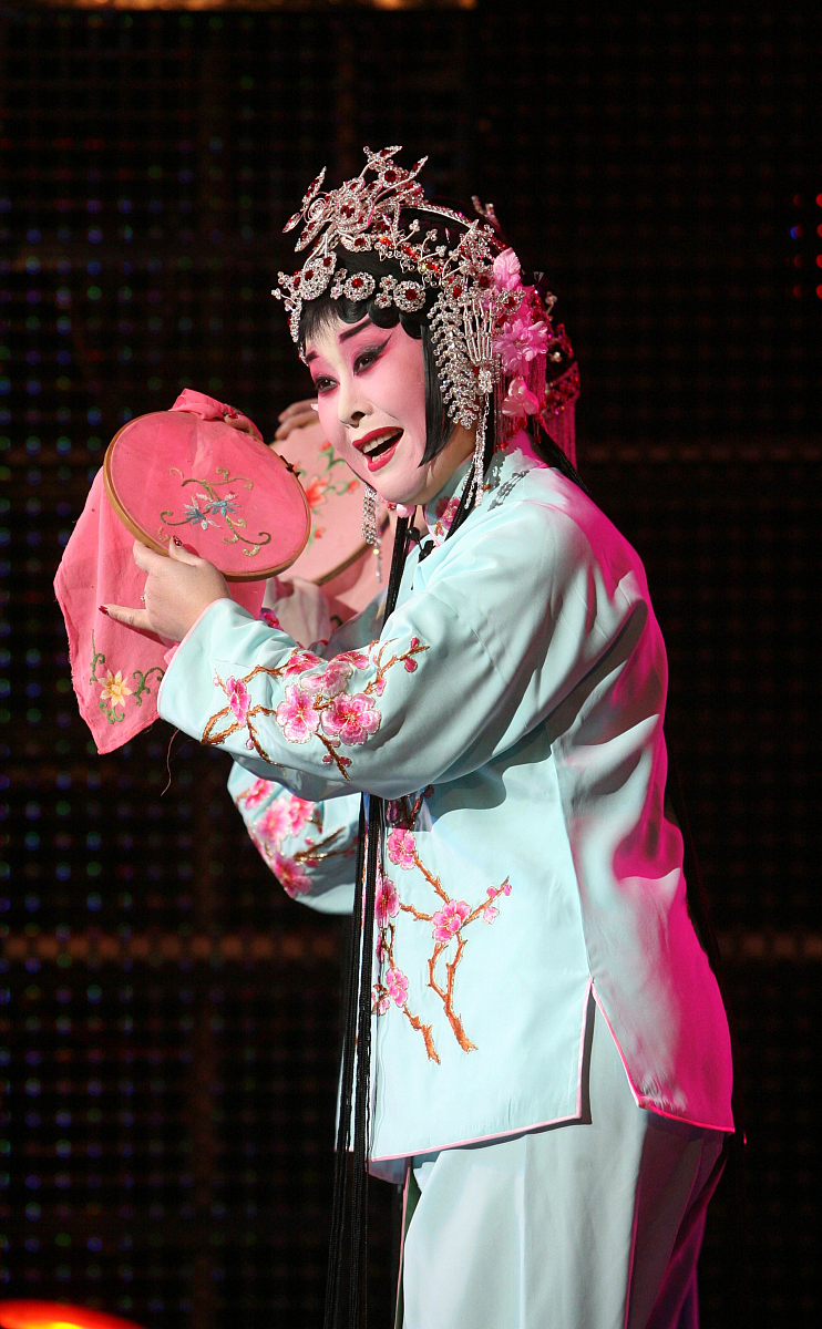 2011年6月10日讯,西安,近日, 秦腔演员获得中国戏剧梅花奖.***_***李