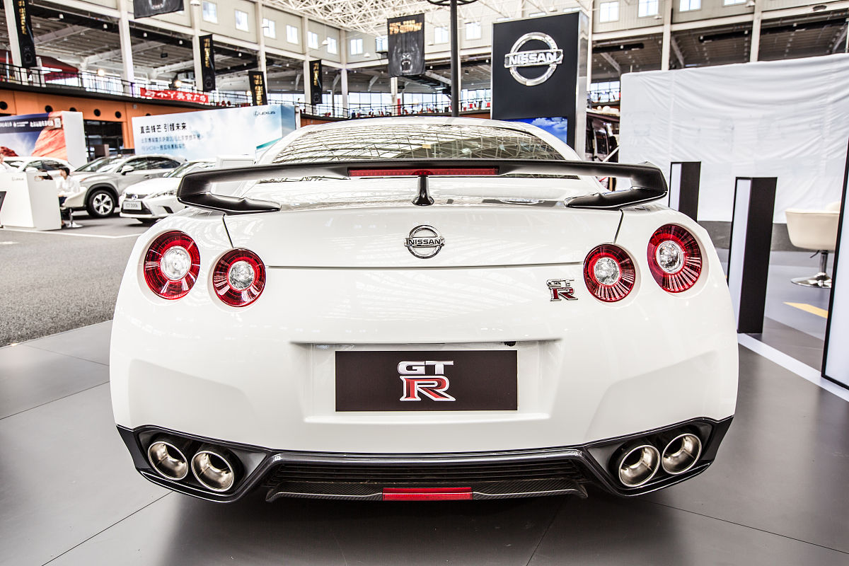 2015年05月04日,北京,nissan旗舰超跑第六代gt-r r35亮相梦想车展.