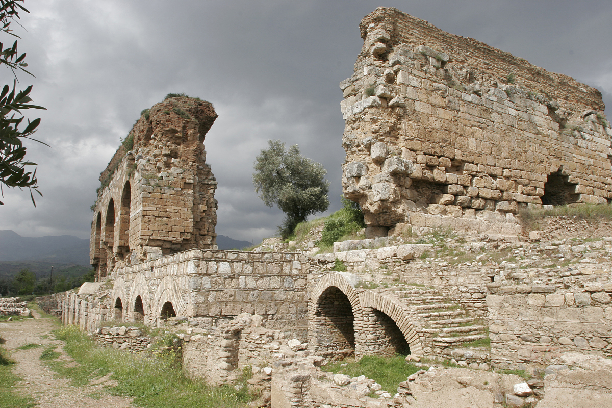 tralleis ancient city, turkey