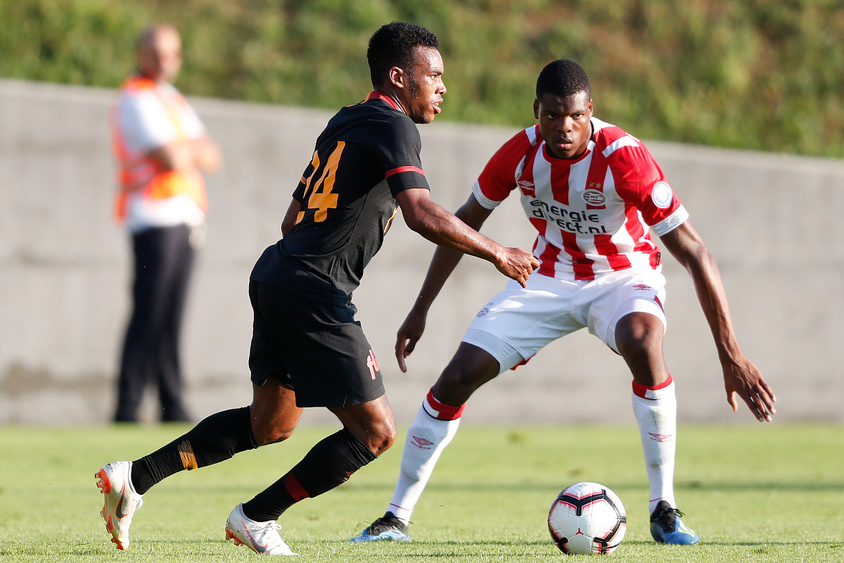 bagnes, switzerland - july 18: (l-r) garry mendes rodrigues of g