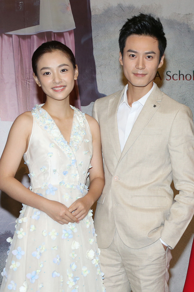 2015年7月16日,上海,年代悬疑宅门剧《碧血书香梦》开播宣传活动.***_
