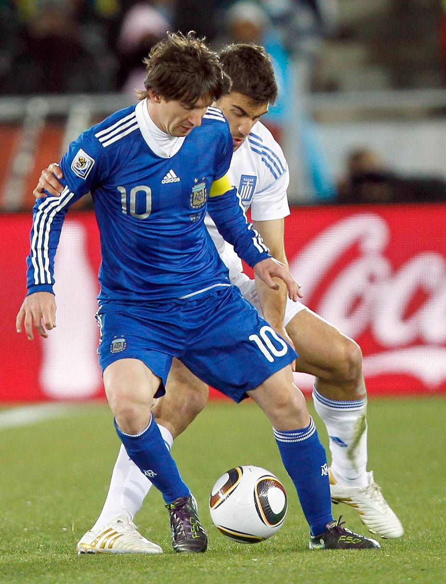 2010年6月22日,南非波罗瓜尼,2010世界杯b组末轮,阿根廷vs希腊.***_**