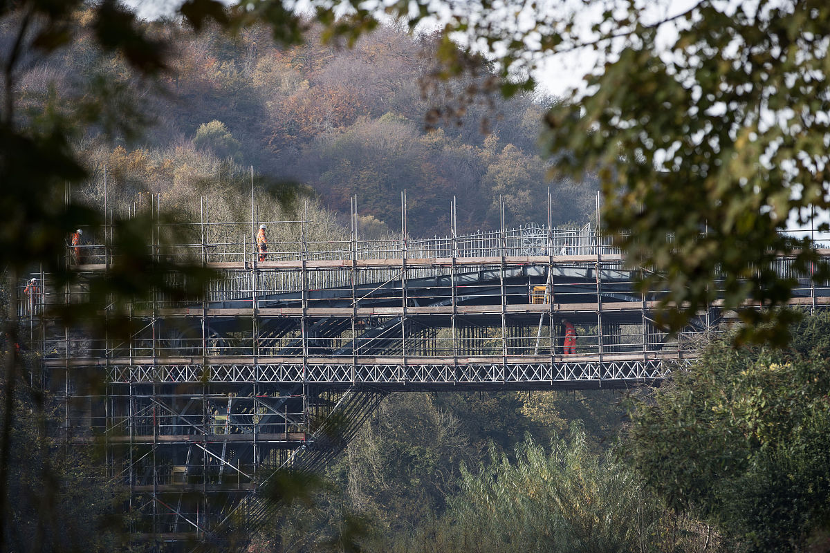 renovations start on the severn iron bridge