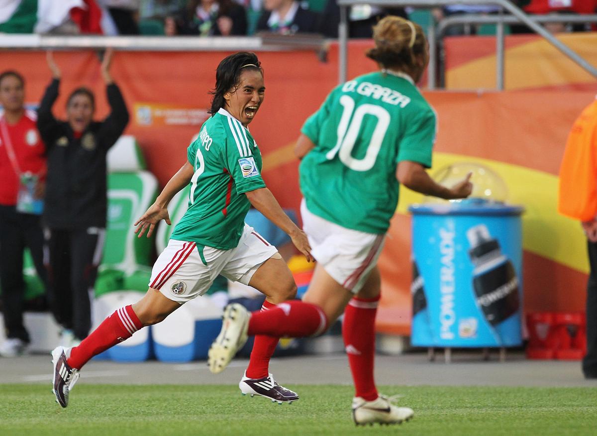 2011年6月27日,德国沃尔夫斯堡,2011女足世界杯b组,墨西哥vs英格兰.**