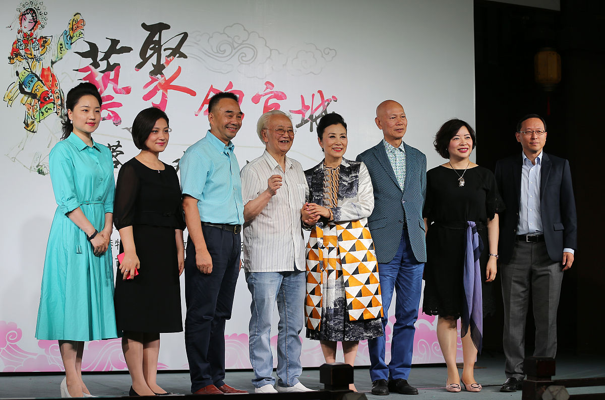 2018年7月29日,四川省成都市,艺聚锦官城蓉港戏曲汇演.2018年7月29日,