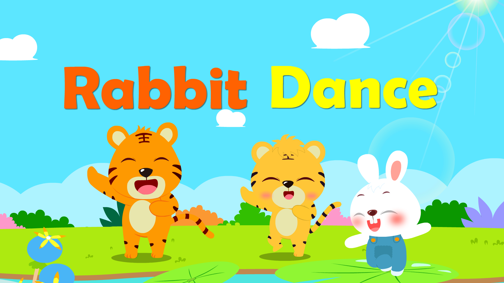 [图]贝乐虎教你唱英文儿歌之《Rabbit Dance》