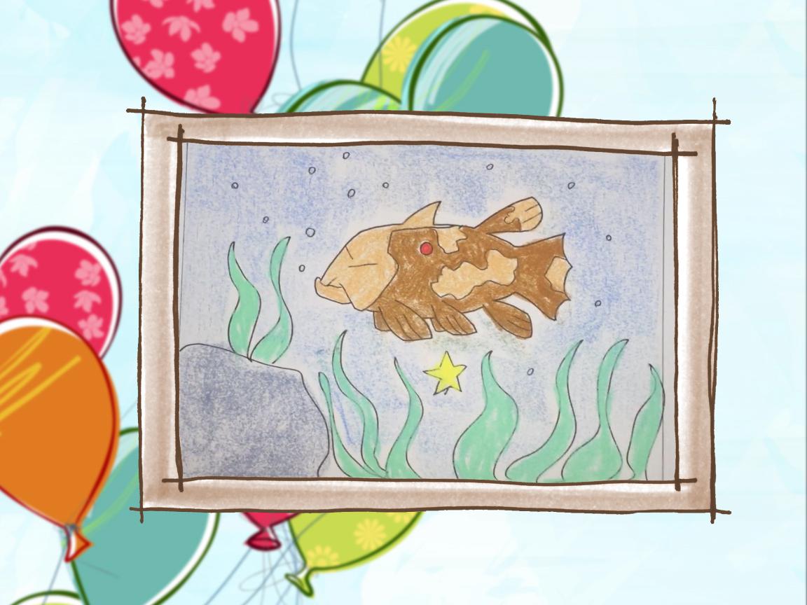 简笔画古空棘鱼快速学会