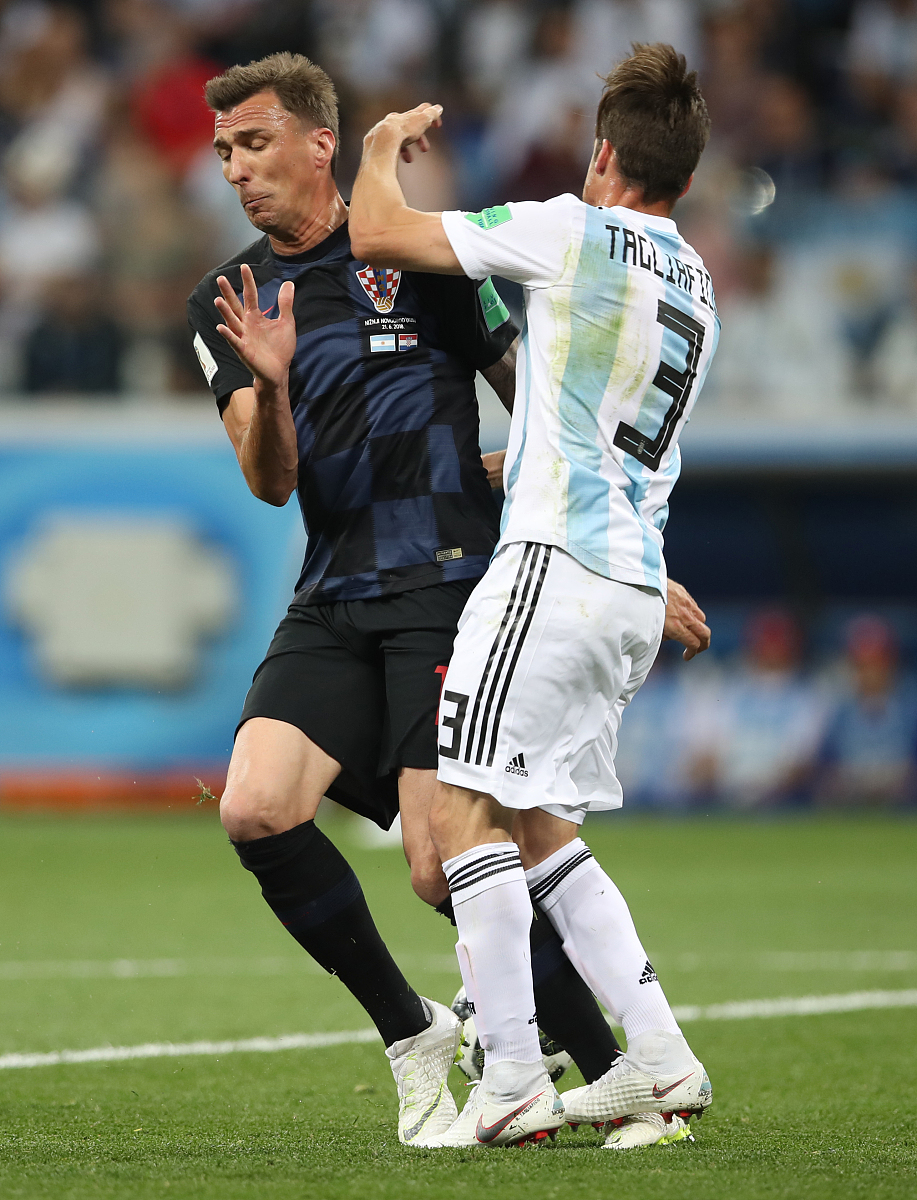 2018年6月21日,俄罗斯,2018俄罗斯世界杯小组赛d组,阿根廷0-3克罗地亚