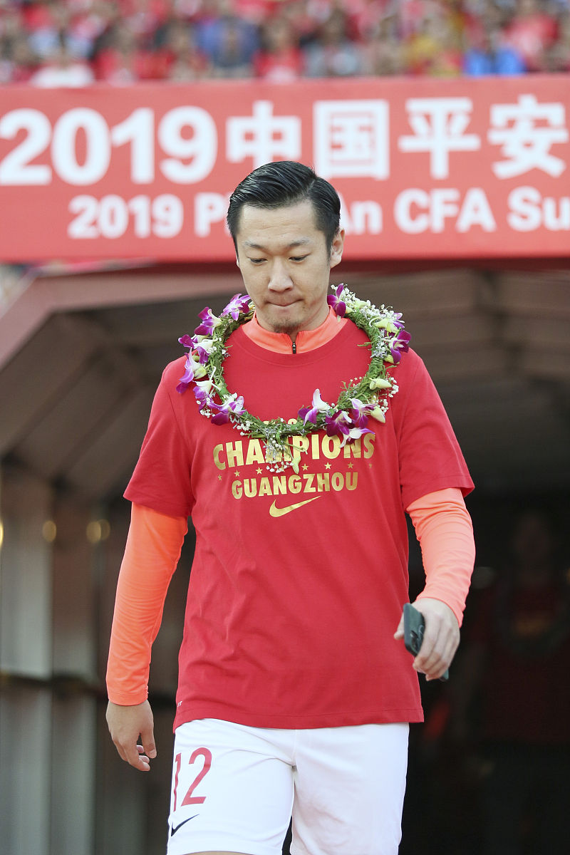 2019年12月1日,广东广州,2019中超第30轮,恒大淘宝3-0申花,赛后恒大众