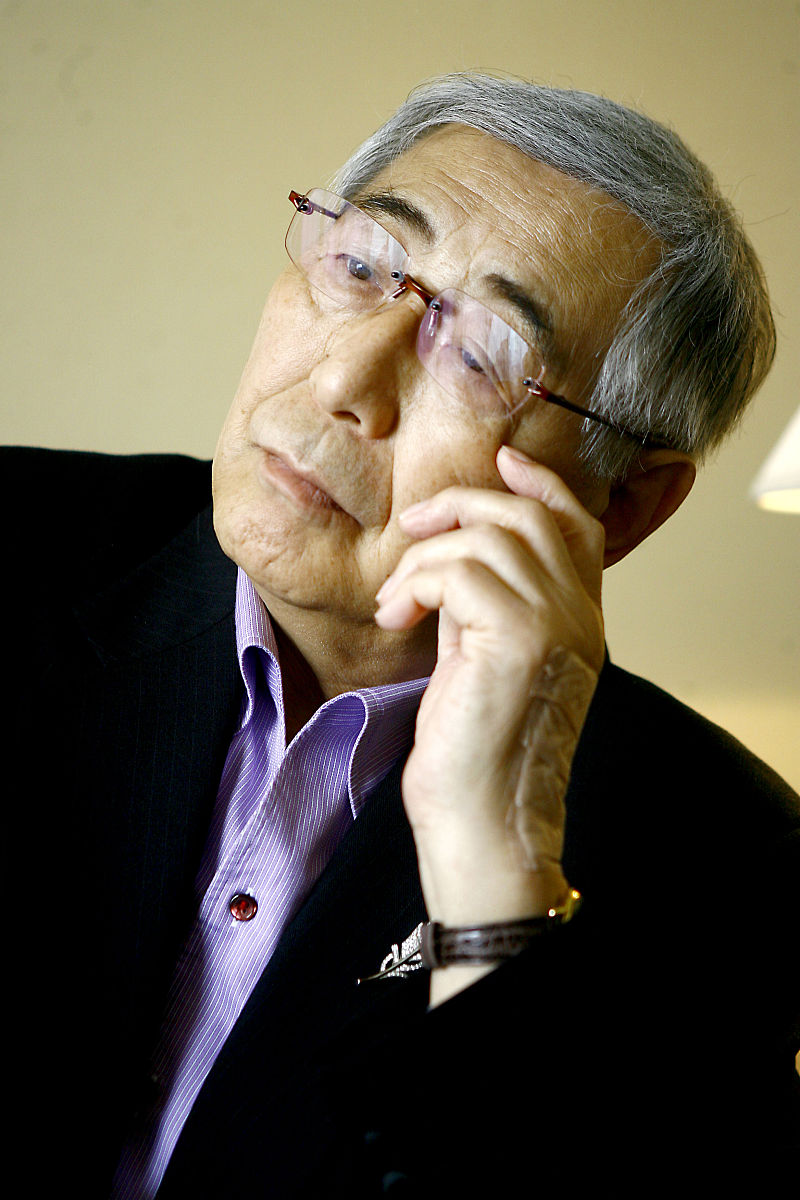 2010年4月26日,北京,日本作家渡边淳一.+++_+++日本,情爱文学,渡边淳