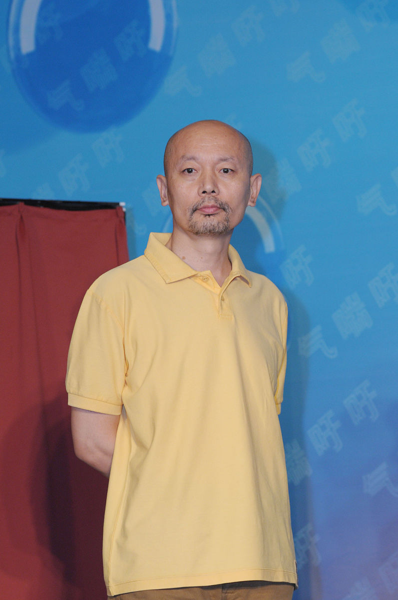 2009年7月1日,北京,电影《气喘吁吁》海报揭幕及官网启动仪式正式举办