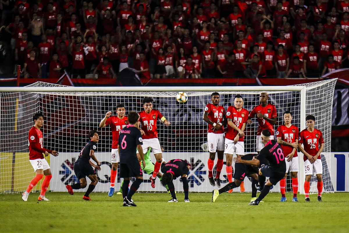 2019年8月28日,广东广州,2019亚冠1/4决赛首回合,广州恒大淘宝0-0鹿岛