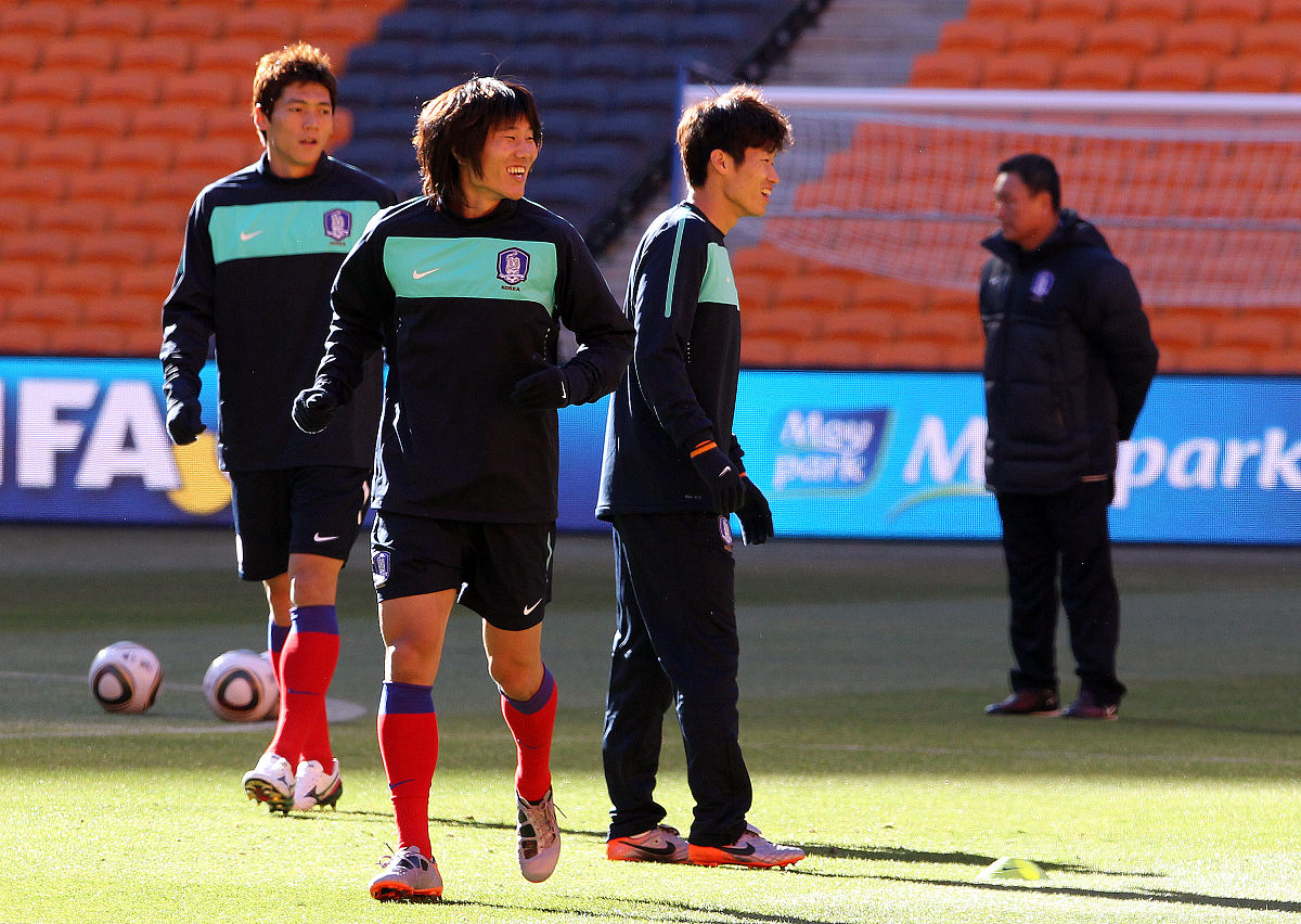 2010年6月16日,约翰内斯堡,2010世界杯b组次轮前瞻,韩国6月16日备战训