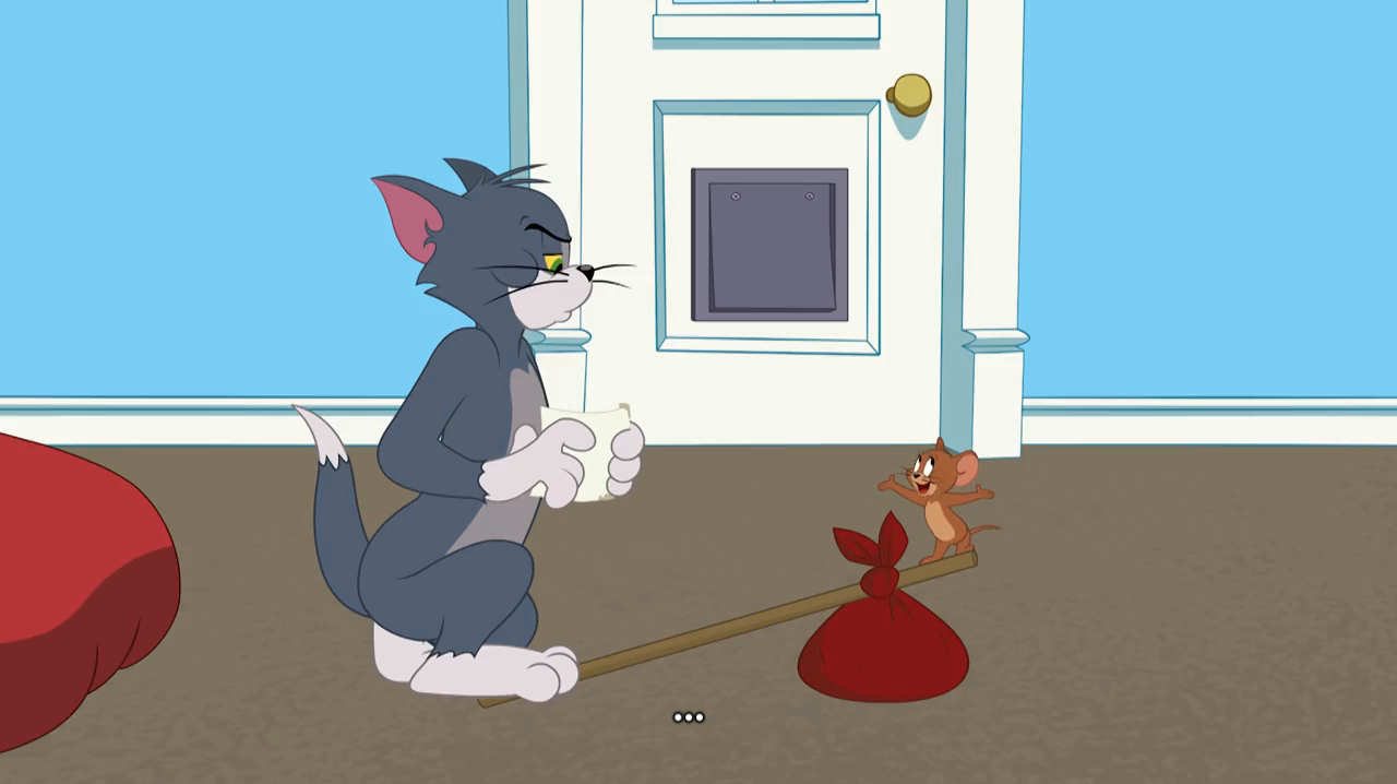 猫和老鼠,女主人派汤姆去抓杰瑞!