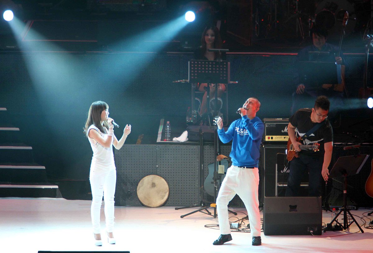 2011年5月21日,北京,2011刀郎"谢谢你"巡回演唱会的首站演出在北京万