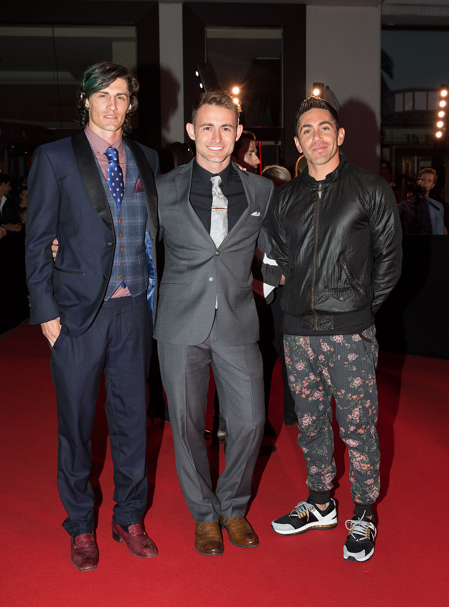2015年4月14日讯,戛纳,当地时间3月13日, 明星亮相miptv 2015开幕派对
