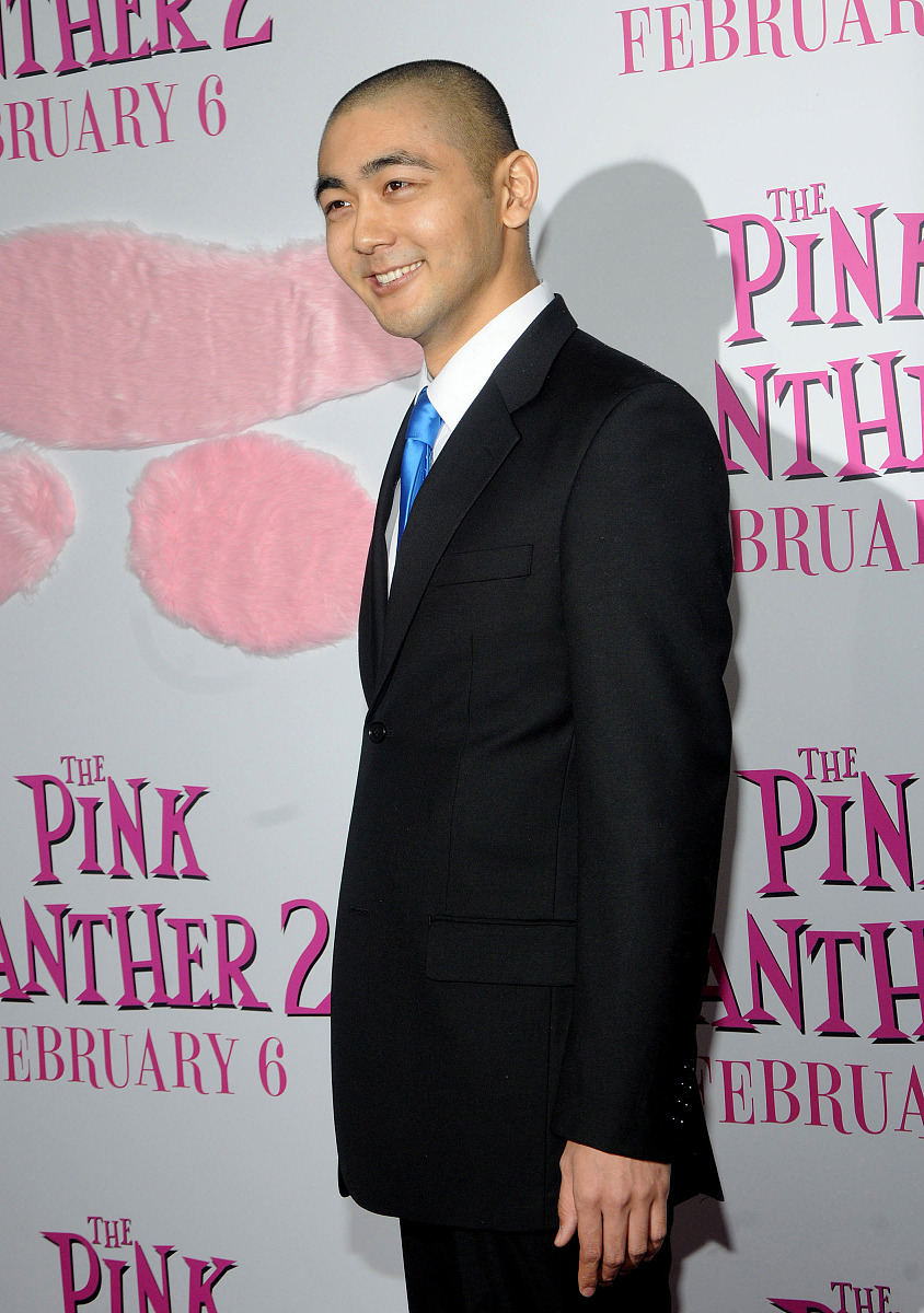 2009年2月4日讯,纽约,预热情人节档期的搞笑喜剧片《粉红豹2》(pink p