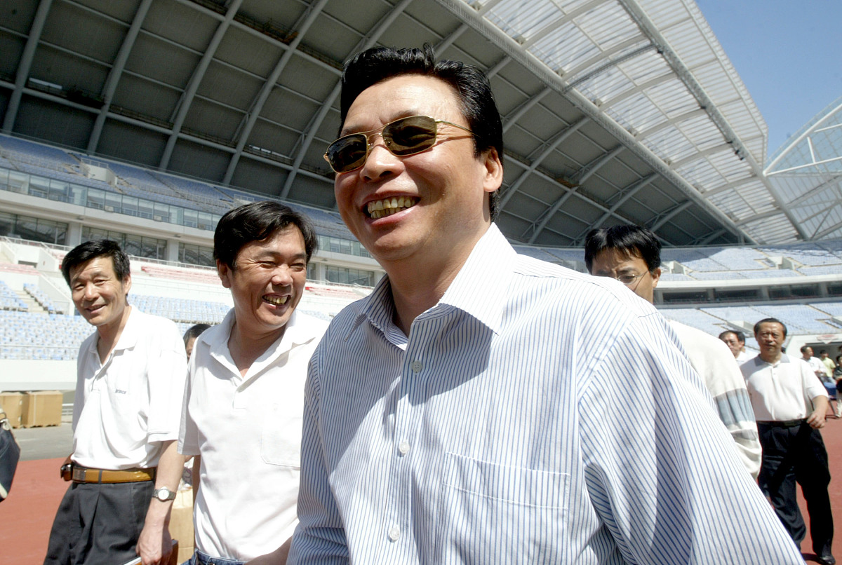 2007年6月6日,中国辽宁沈阳,北京奥组委官员视察2008北京奥运会沈阳赛
